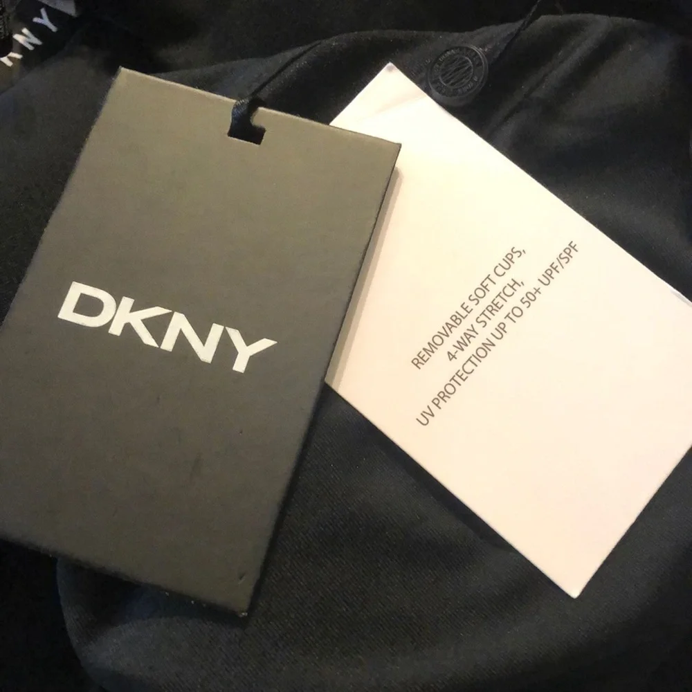 Dkny Camo Mesh One Piece Swimsuit - Picture 5 of 6